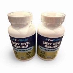 2 Pack – Omega 3 Dry Eye Supplements By Provision – Eye Vitamins For Dry Eyes