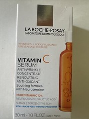 La Roche-Posay Pure Vitamin C Anti-Wrinkle Face Serum 1oz. Exp 01/2027