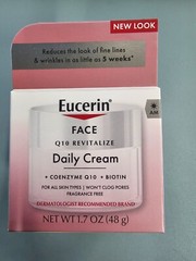 EUCERIN Q10 Revitalize Anti Wrinkle Face Cream for All Skin Types 1.7 Oz