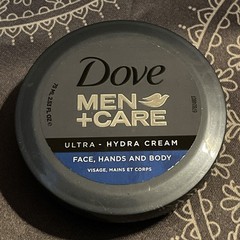 Dove Men + Care Ultra Hydra Cream Face, Hands and Body 2.53 Fl Oz 75 ML 12M