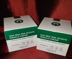 2 SOME BY MI AHA BHA PHA 30 Days Miracle Cream 60g BOTH SEALED exp 8/4/25