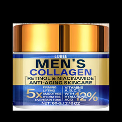 Men’s Retinol Collagen Face Cream 60g – Hyaluronic Acid Vitamin C Moisturizer