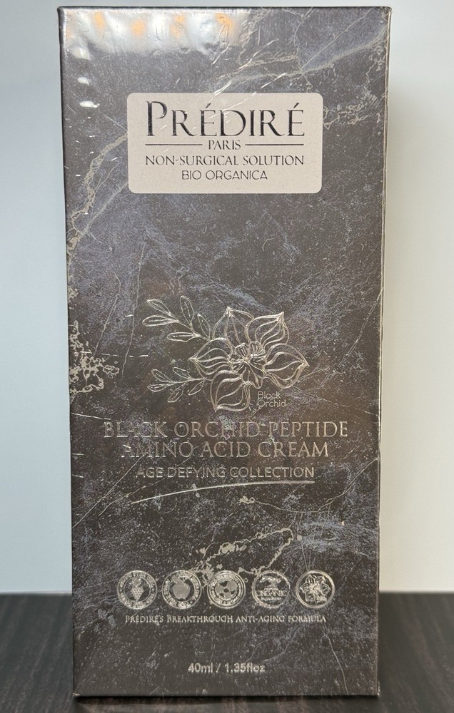 PREDIRE PARIS Black Orchid Peptide Amino Acid Cream Authentic NIB