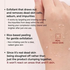 Exfoliating Glow Shot Peel White and Black Rice Ampoule Duo Soft Dr.Melaxin Aci1