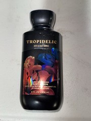 Bath & Body Works TROPIDELIC 8 oz Body Lotion RETIRED Plastic Sealed