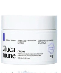 VT Gluca Mune Cream For Sensitive Dehydrated Skin Care, Soothing 100ml K-Beauty