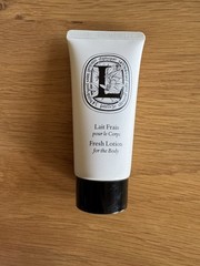 4 Pc Set Diptyque Fresh Body Lotion + Face Cream + Lip Balm + Refreshing Towel