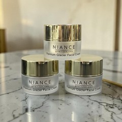 3 Pack Niance Switzerland Premium Glacier 24h Anti-Aging Facial Cream Mini Size