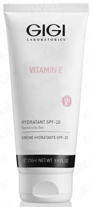 GiGi Vitamin E Hydratant SPF 20 For Normal To Dry Skin 250ml 8.4fl.oz