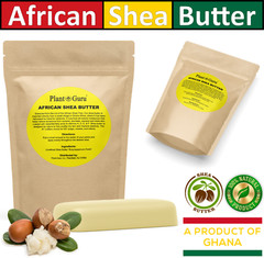 Raw African Shea Butter 8 oz. IVORY 100% Pure Natural Unrefined Organic Bulk Bar