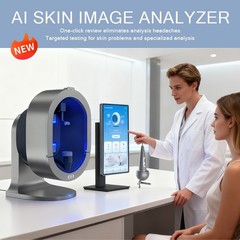 X5-AI Skin Analyzer Multispectral Facial Tester with Micro Probe Salon Machine